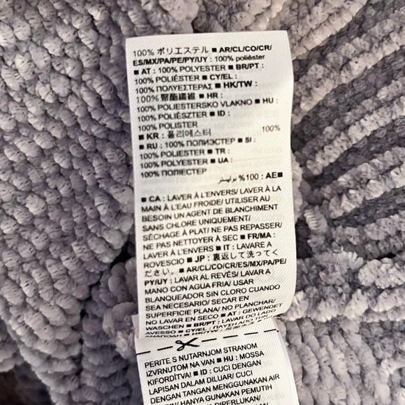 Lavender Chenille Sweater - Picture 5 of 7